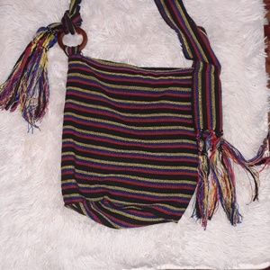 Knit bobo shoulder bag
